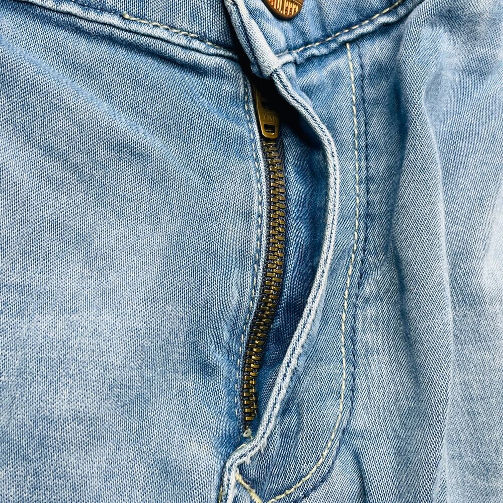 Parx Jeans Mens Light Blue Skinny Fit Authentic Casual Stretch XMYA02018-B4 - Picture 13 of 16